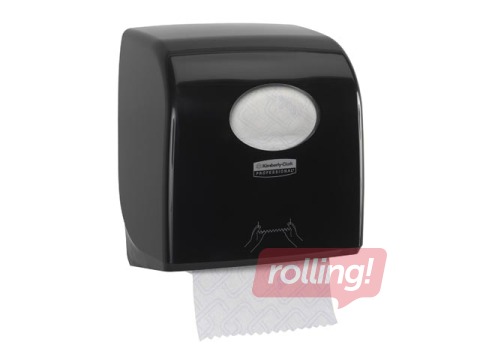 Hand towels dispenser Aquarius, plastic, black