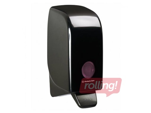 Šķidro ziepju turētājs Aquarius, plastikāta, melns, 1l