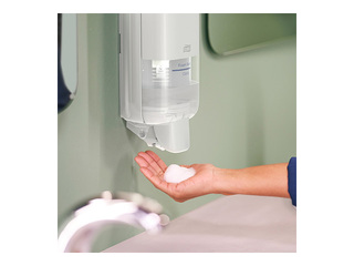 Vahuseebi dosaator Tork S4, plastik, valge