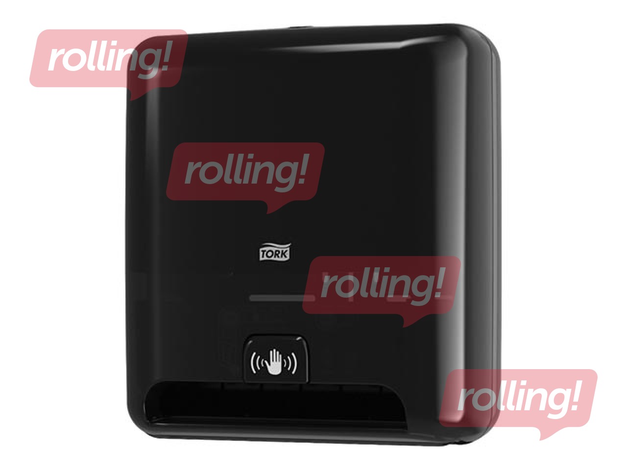 Держатель рулона бумажных полотенец с датчиком Tork Matic H1, пластик, черный