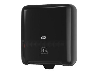 Paper towel roll holder Tork Matic H1, plastic, black