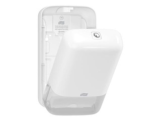 Volditud tualettpaberi hoidik Tork T3, plastik, valge