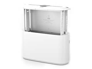 Salvrätikuhoidja lauale Tork Xpress Countertop Multifold, H2, plastik, valge