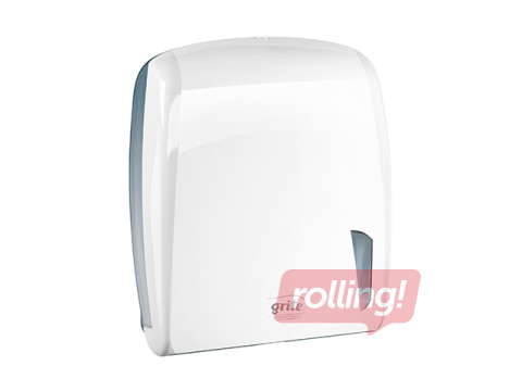 Paberrätikuhoidja Grite Z-volt, H2, kitsaste salvrätikute jaoks, valge