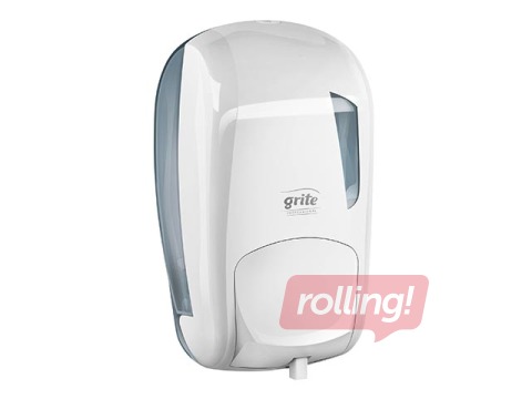 Grite liquid soap dispenser, plastic, white, 1l