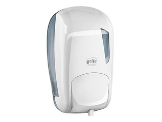 Grite liquid soap dispenser, plastic, white, 1l