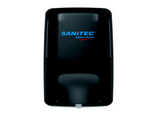 Automatic holder for liquid soap/disinfectants Sanitec, black, 1l