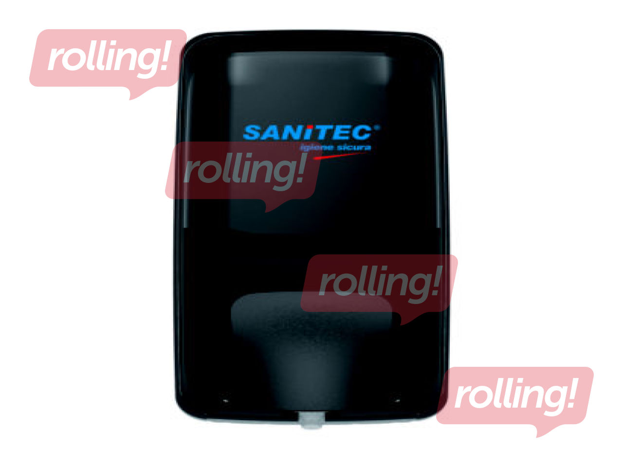 Vedelseebi/desinfektsioonivahendite automaatne hoidik Sanitec, must, 1 l