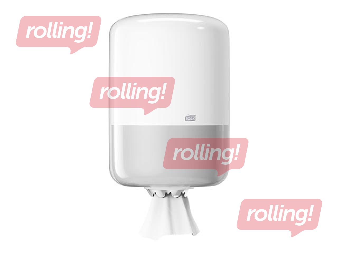 Paper towel roll holder Tork M2, plastic, white