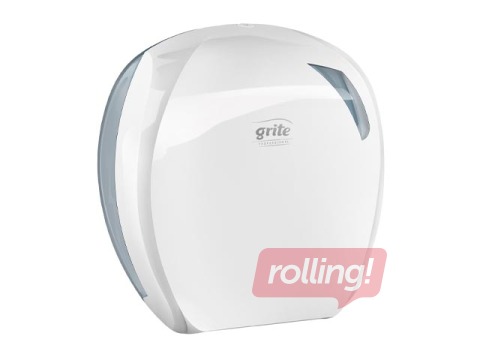 Tualetes papīra ruļļos turētājs Grite Mini, T2, plastikāta, balts
