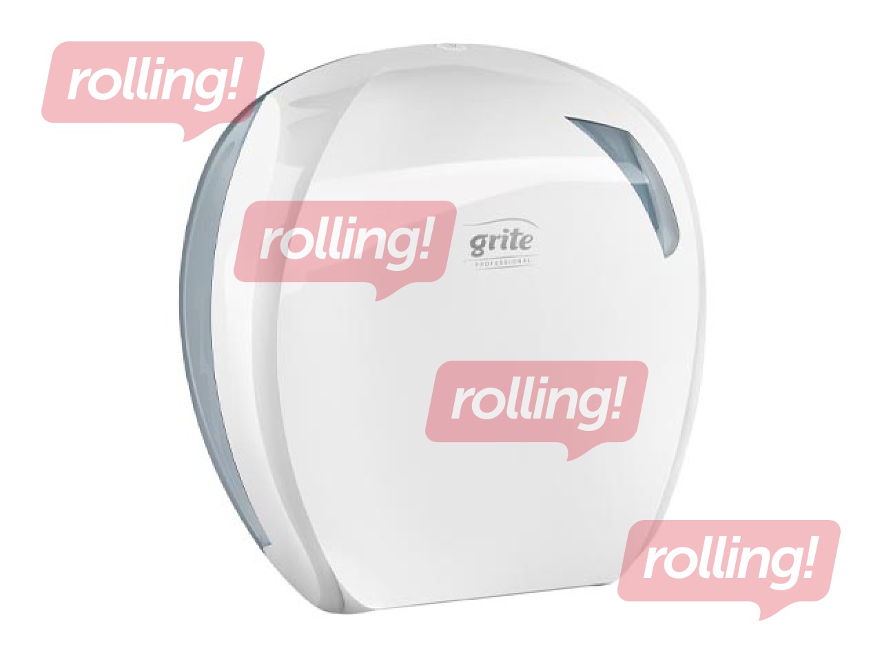 Tualettpaberi hoidik Grite Mini, T2, plastik, valge