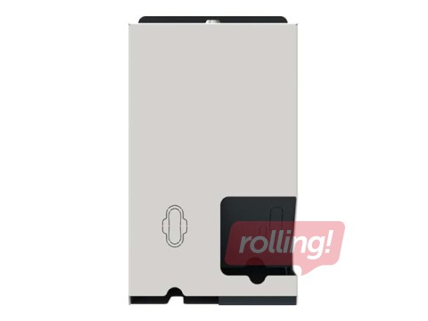 PROMO Hügieenitoodete hoidik, roostevaba teras, 20 x 35 x 9,8 cm, valge