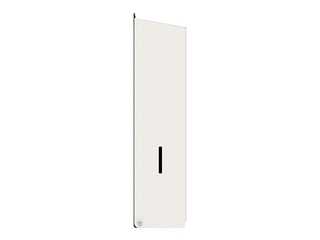 Hügieenitoodete hoidik, roostevaba teras, 48,2 x 40 x 9,8 cm, valge