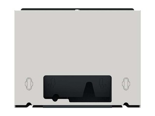 Hygiene product holder, stainless steel, 48.2 x 40 x 9.8 cm, white