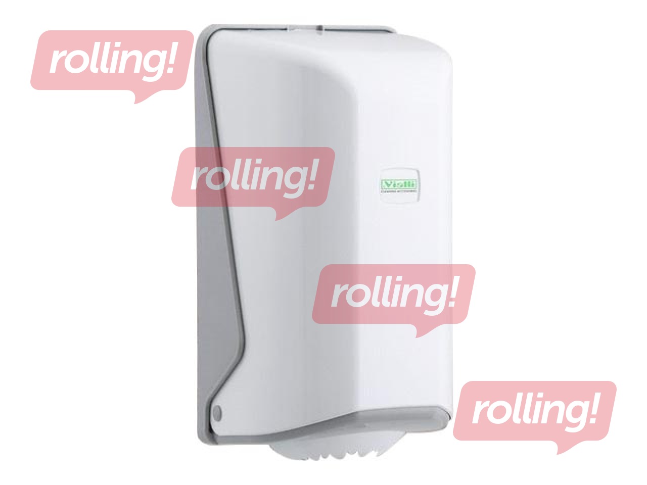 Paper towel roll holder Vialli, Centerfeed Mini, M1, white