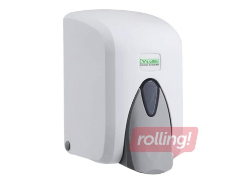 Дозатор для пенящегося мыла Vialli F5, белый, 500мл