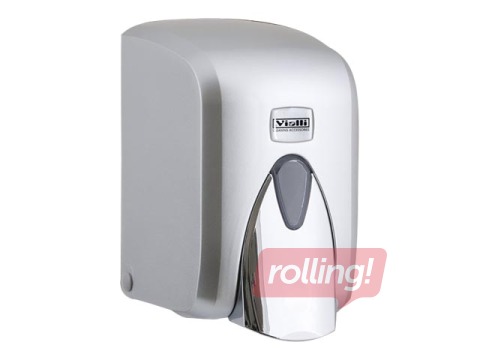 Foam soap dispenser Vialli F5, silver, 500ml
