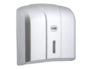 Paper towel sheet holder Vialli V-fold H2, silver