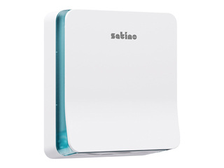 Держатель для бумажных полотенец в листах Satino Interfold Slim Mini H2, белый
