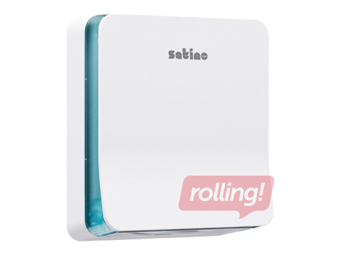 Paper towel dispenser Satino Interfold Slim Mini H2, white