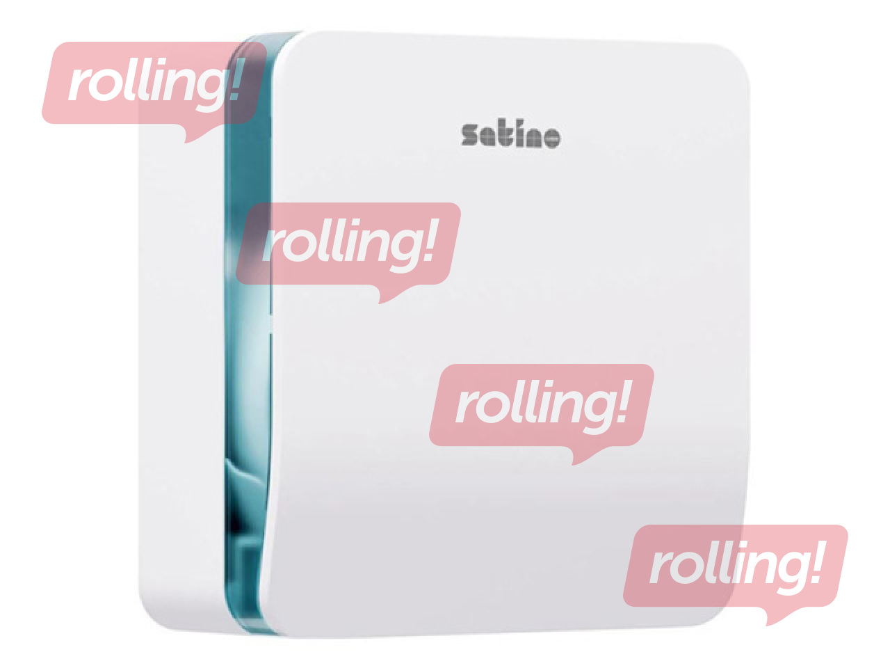 Tualetes papīra ruļļos turētājs Satino Jumbo Mini, T2, balts