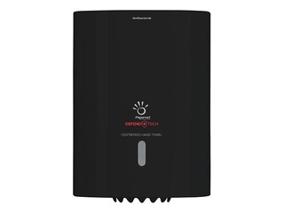 Paper hand towel holder Papernet, for rolls, plastic, antibacterial, black