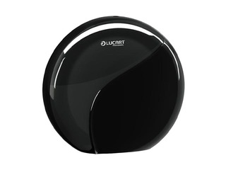 Держатель туалетной бумаги Lucart, Identity, T2, пластик, черный