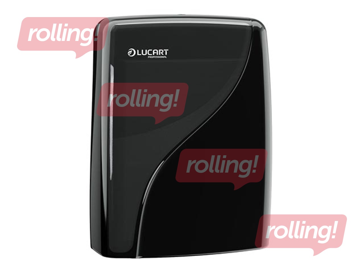Paper towel holder Lucart, Identity, for sheets, black
