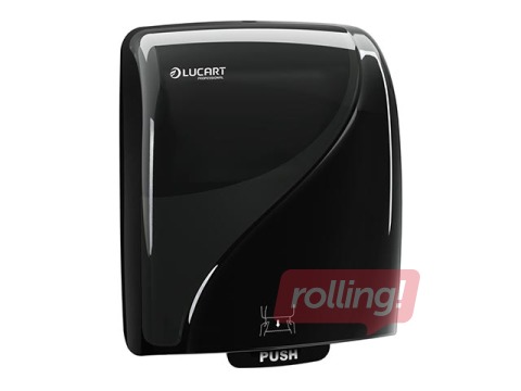 Держатель бумажных полотенец Lucart, Identity, H1, черный