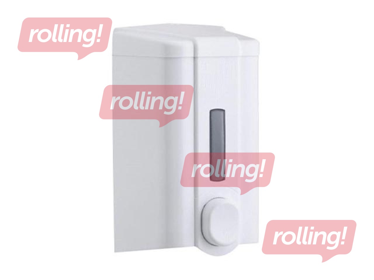 Дозатор для жидкого мыла VIALLI, VIA-S4, белый, 1л