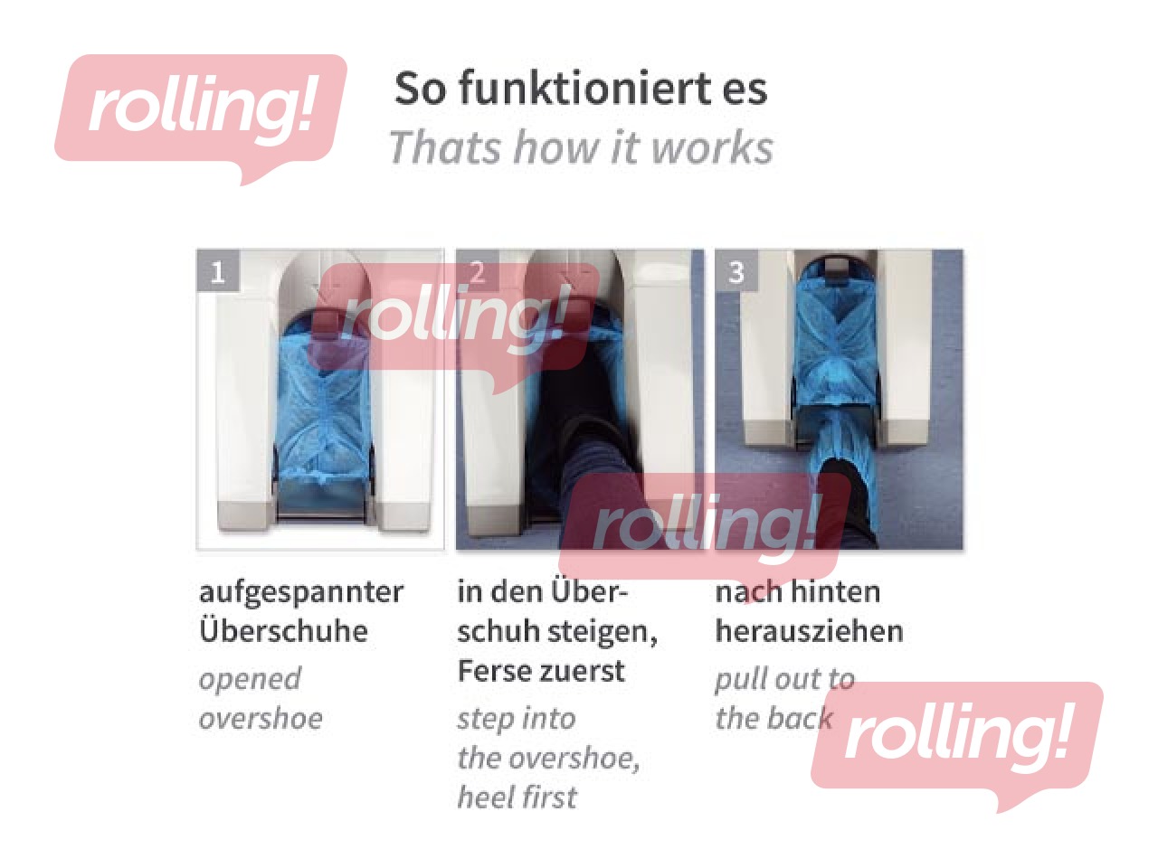 Overshoe machine Hygomat Classic