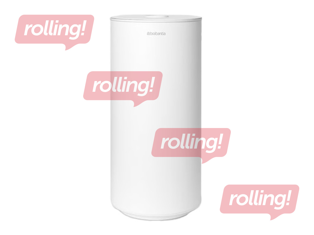 Tualettpaberi hoidik Brabantia, MindSet, valge