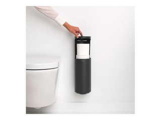 Tualettpaberi hoidik Brabantia, MindSet, tumehall