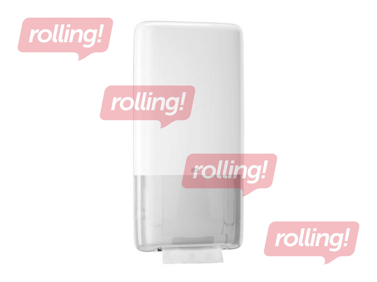 Paberikäterätikuhoidja Tork PeakServe Continuous, H5, plastist, valge