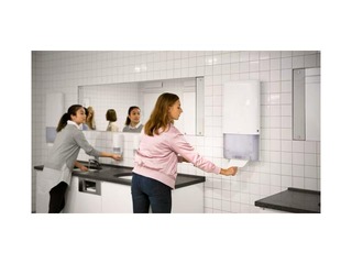 Papīra dvieļu loksnēs turētājs Tork PeakServe Continuous, H5, plastikāta, balts