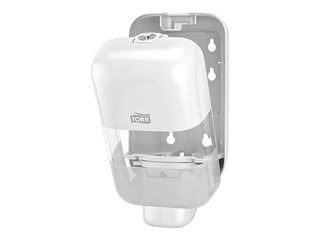 Дозатор мыла и дезинфицирующего средства Tork Mini S5, пластиковый, белый