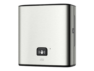 Держатель рулонных бумажных полотенец Tork, Matic H1, с сенсором, серебристый