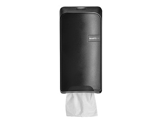 Toilet Paper Sheet Dispenser QuartzLine, T3, plastic, black