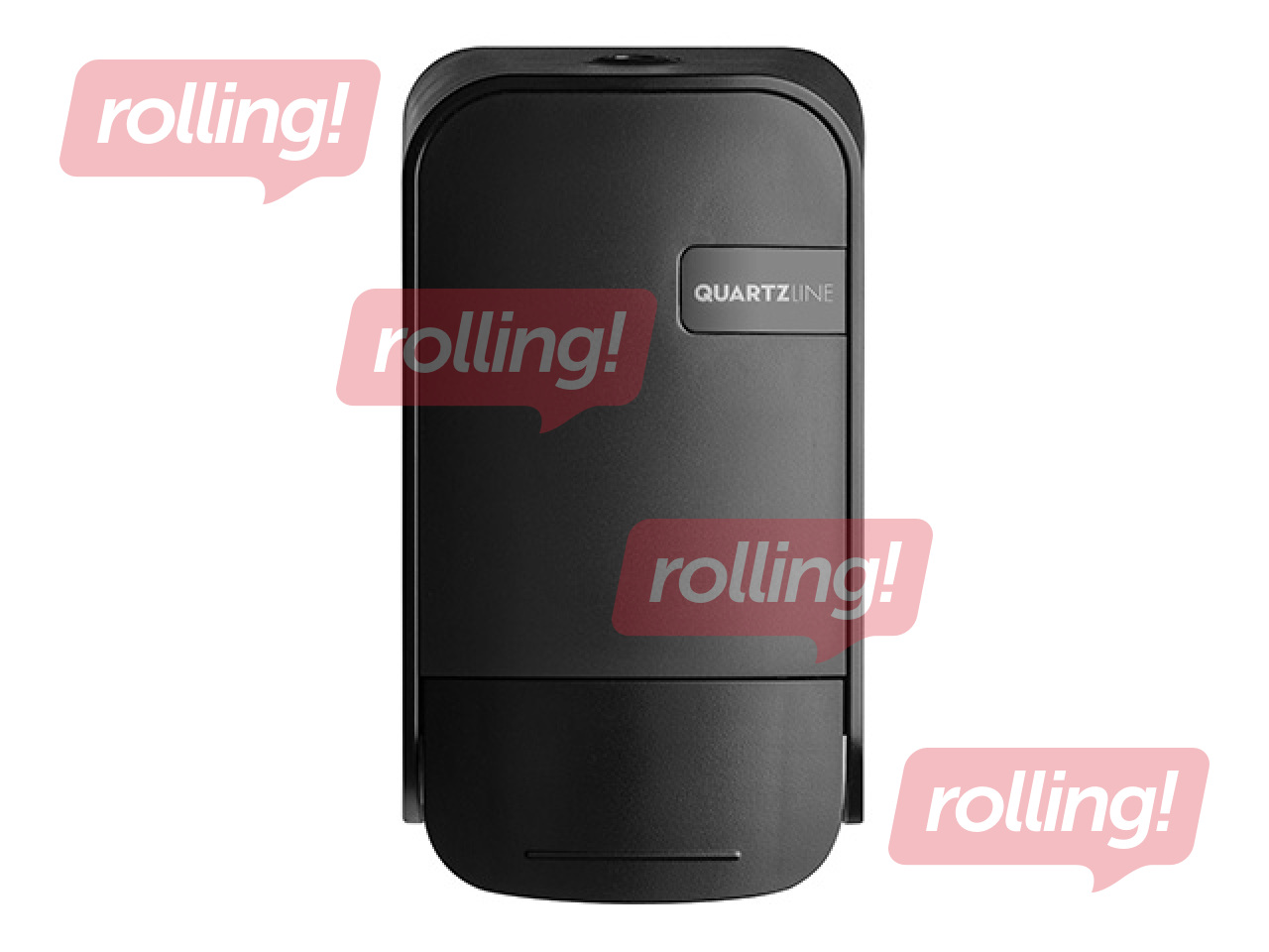 Vahu dosaator WC-istme puhastusvahendile ja vahuseebile QuartzLine, 400ml, plastist, must