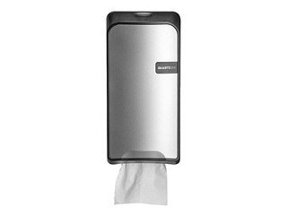 Toilet Paper Sheet Dispenser QuartzLine, T3, plastic, silver