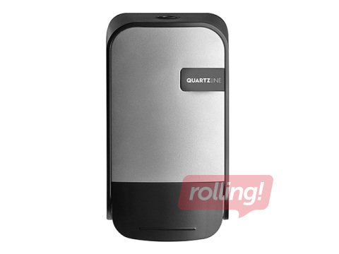 Vahu dosaator WC-istme puhastusvahendile ja vahuseebile QuartzLine, 400ml, plastist, hõbedane