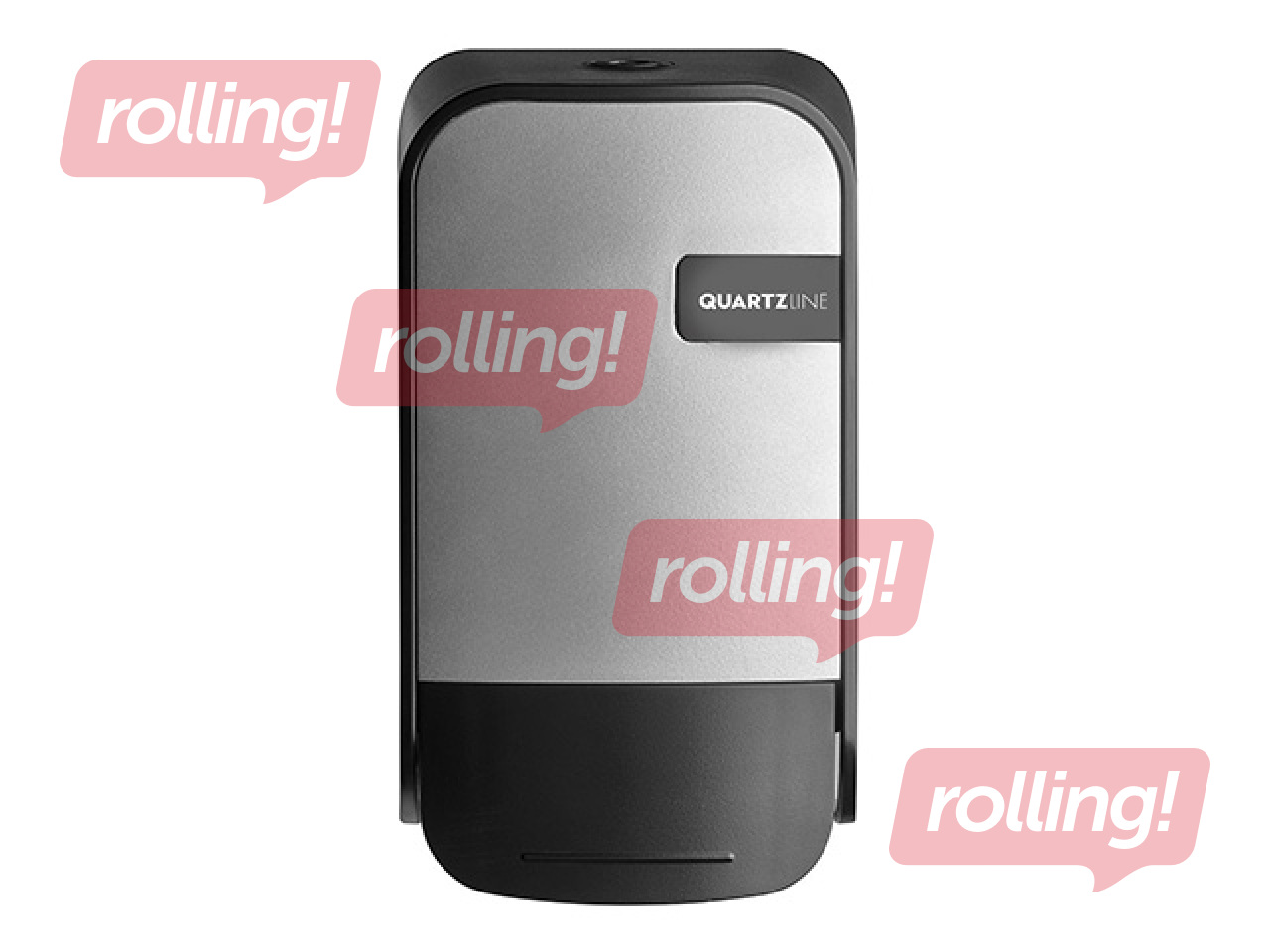 Vahu dosaator WC-istme puhastusvahendile ja vahuseebile QuartzLine, 400ml, plastist, hõbedane