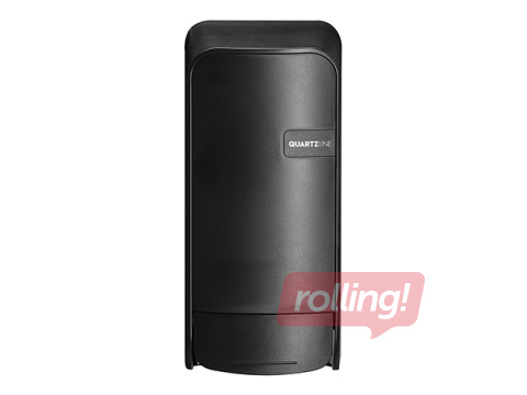 Liquid Soap and Disinfectant Dispenser QuartzLine, plastic, black, 1l