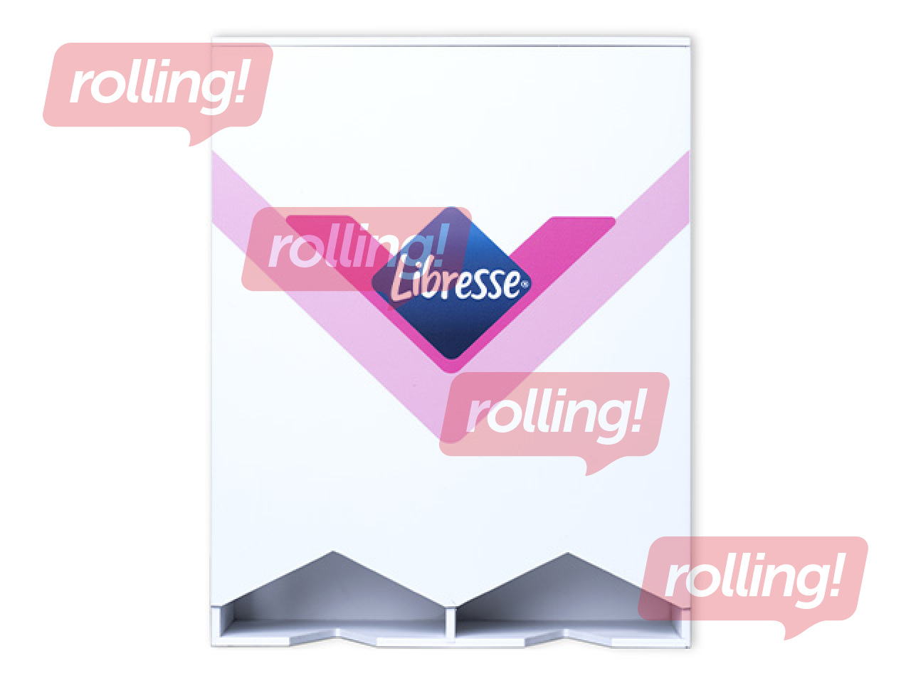 Hügieenitoodete hoidik Libresse, valge