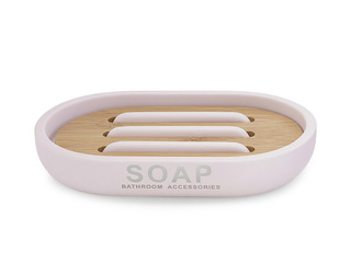 Soap dish Duschy Nature, pink