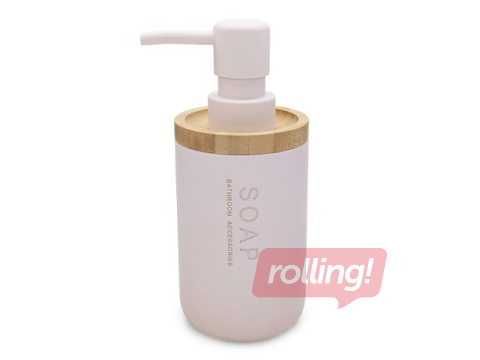 Дозатор для мыла Duschy Nature, розовый