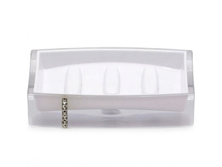 Soap dish Ridder Classy, acrylic, white