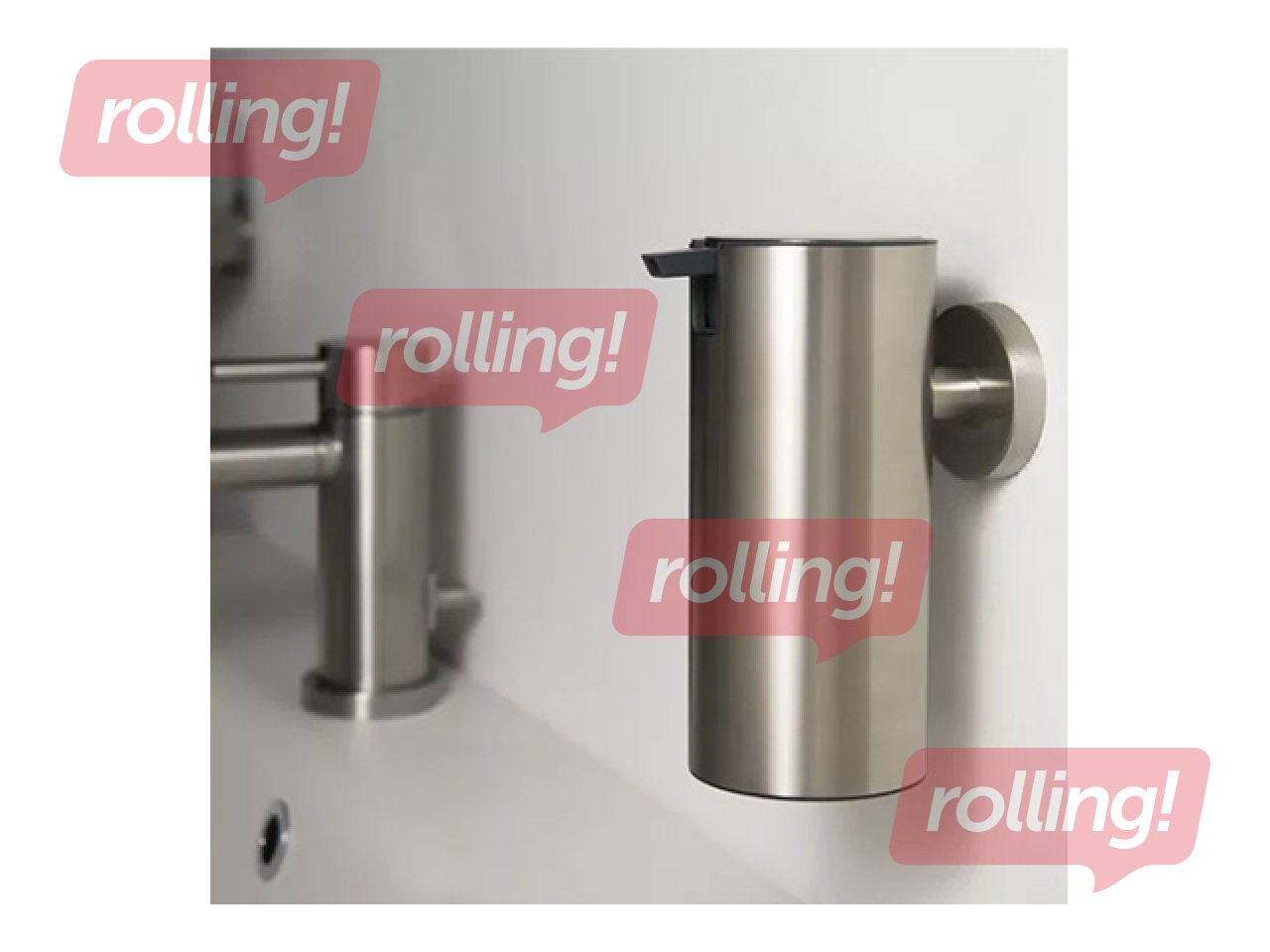 Дозатор для мыла Boston, настенный, нержавеющая сталь, 240мл