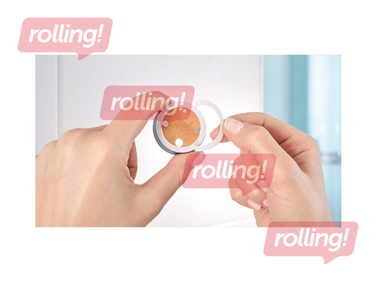 Soap dish Tesa Moon, wall-mounted, stainless steel