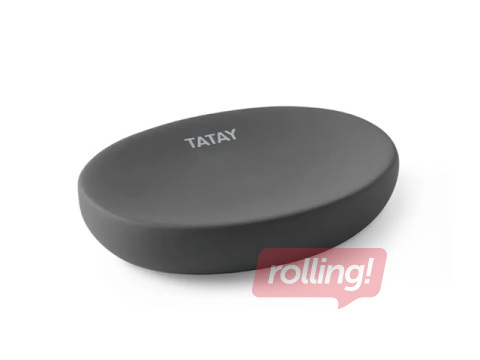 Soap dish Tatay Soft, ceramic, gray
